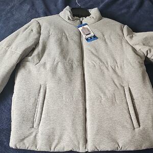 Soybu Light Gray Puffer Jacket